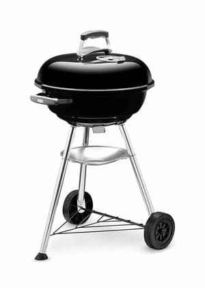 Grillparty - Weber® Compact Kettle, Holzkohle Kugelgrill
