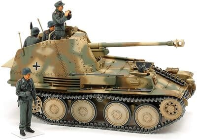 TAMIYA Deutscher Jagd Panzer Marder III Normandie im Maßstab 1:35