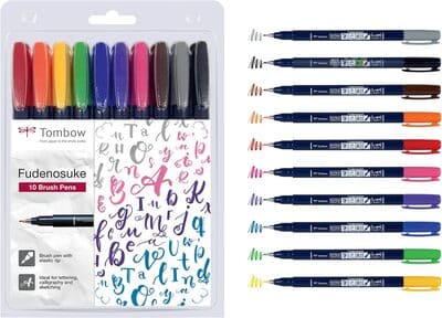 Handlettering Set von Tombow.