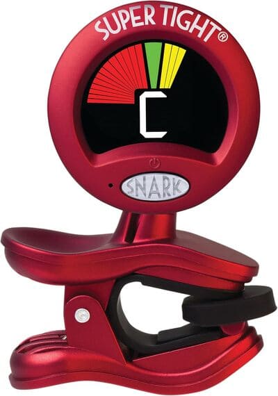 E-Gitarre lernen mit dem Stimmgerät von Snark