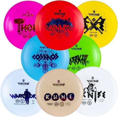 Frisbee spielen mit dem 🛒 Produkttipp: Viking Discs Ground Disc Golf Set