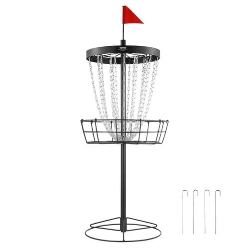Frisbee spielen mit dem VEVOR Discgolf-Korb