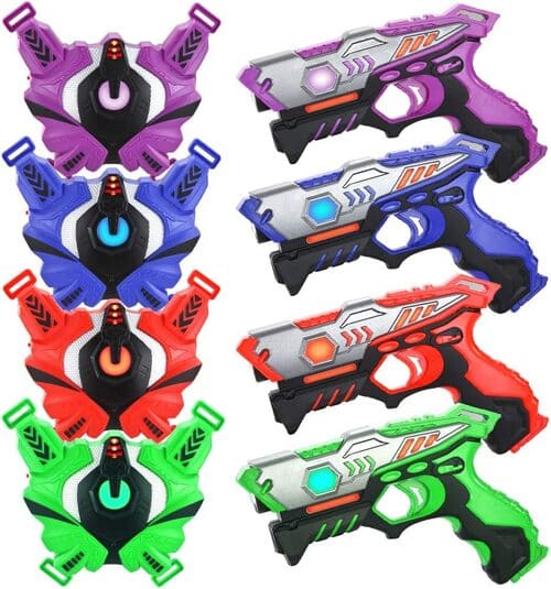 Lasertag spielen mit dem TINOTEEN Lasertag Set