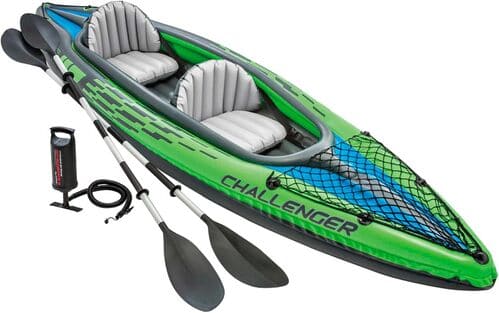 Kajak kaufen: Intex Explorer K2 – Für zwei Personen & gemeinsame Touren.